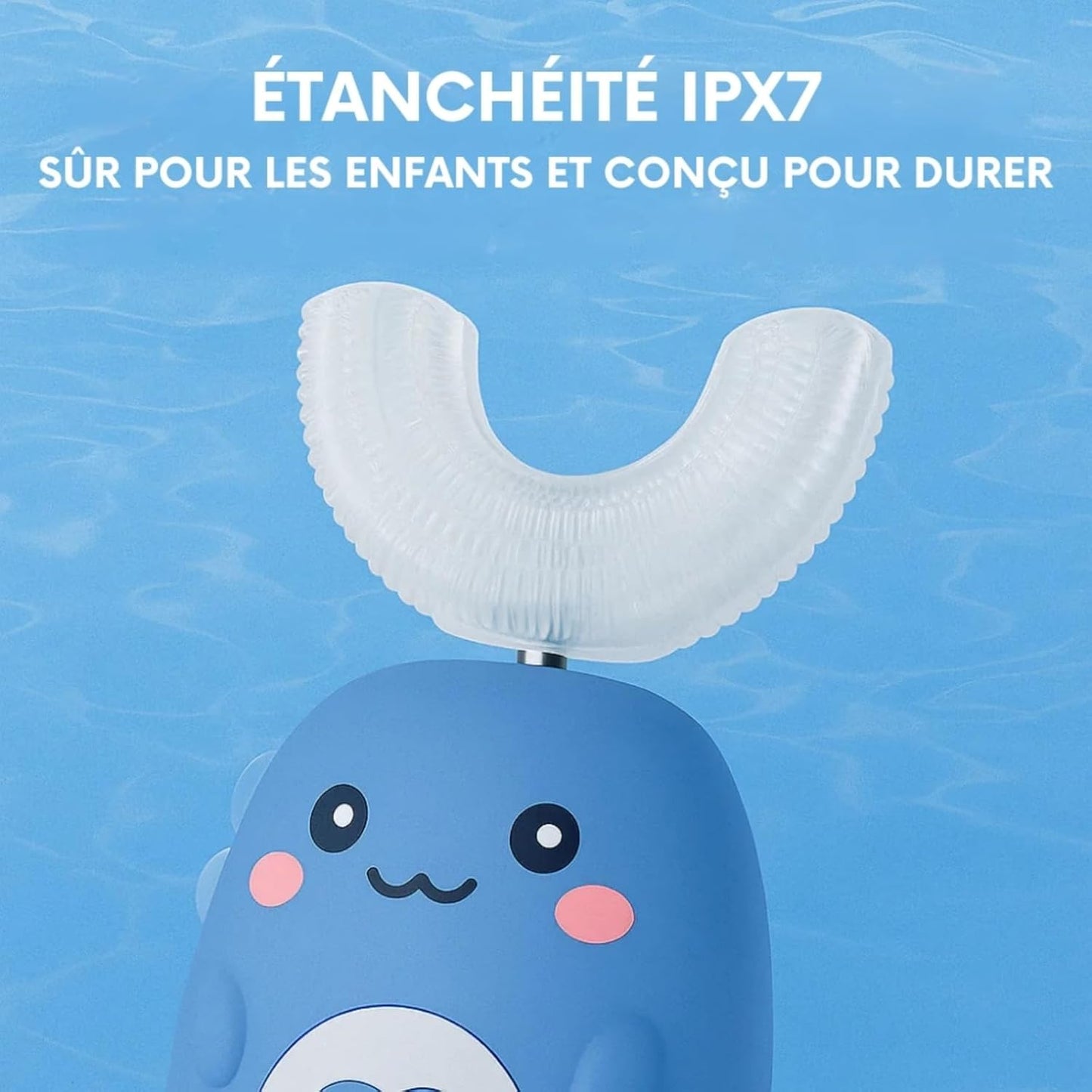 🦷 Helorvia Smile™ — Brosse à dents 360° pour enfants