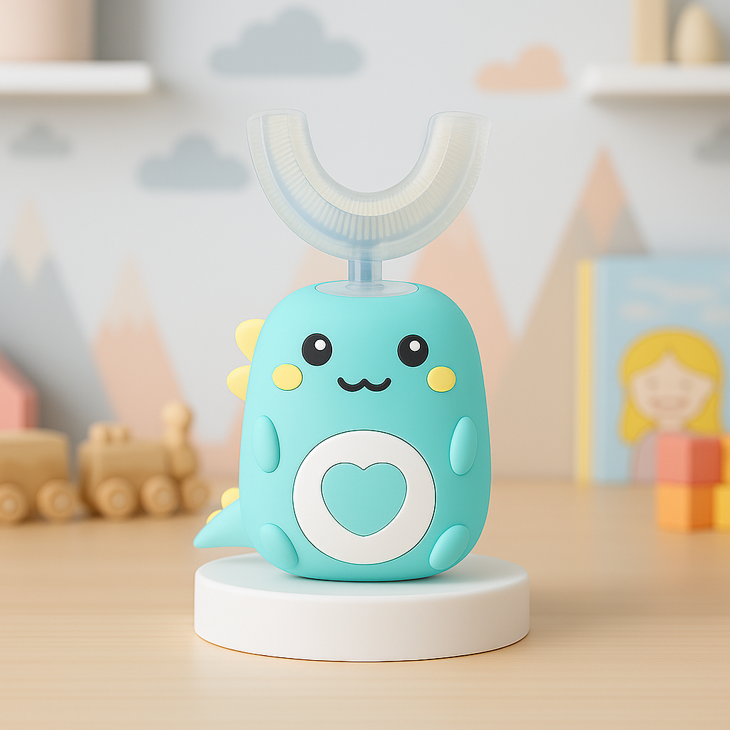 🦷 Helorvia Smile™ — Brosse à dents 360° pour enfants