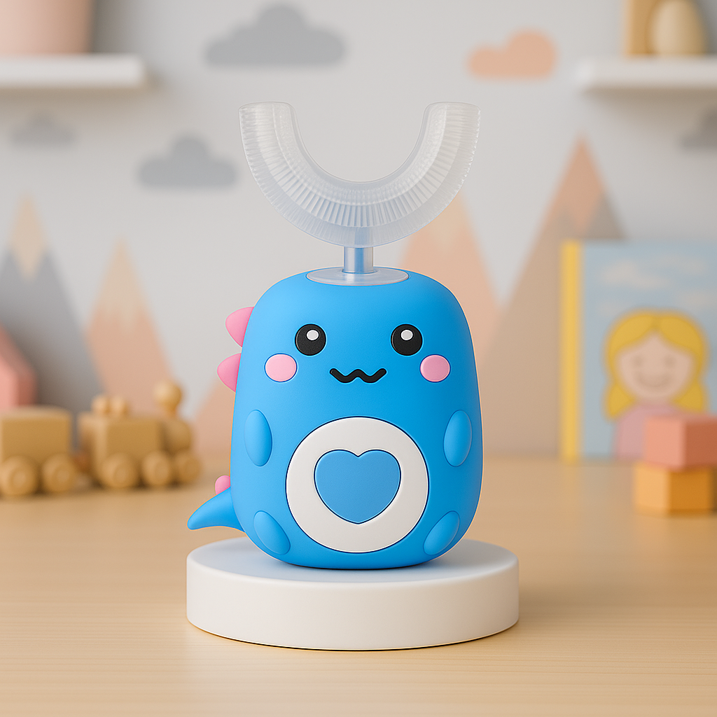 🦷 Helorvia Smile™ — Brosse à dents 360° pour enfants
